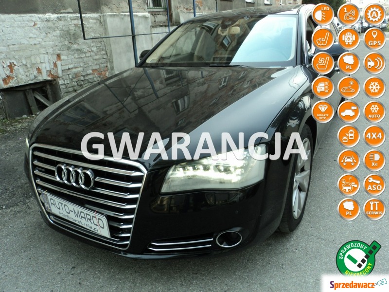 Audi V8  Sedan/Limuzyna 2011,  4.2 diesel - Na sprzedaż za 98 000 zł - Lublin