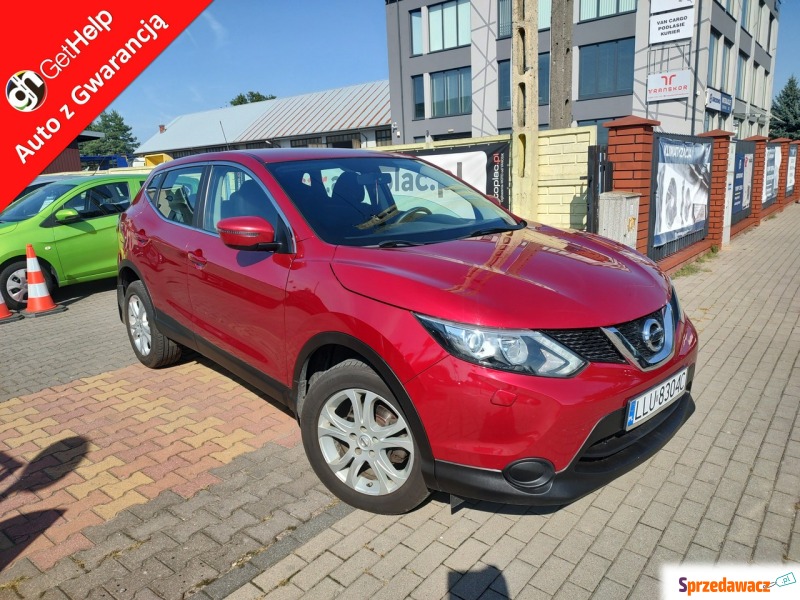 Nissan Qashqai  SUV 2016,  1.2 benzyna - Na sprzedaż za 46 900 zł - Łuków