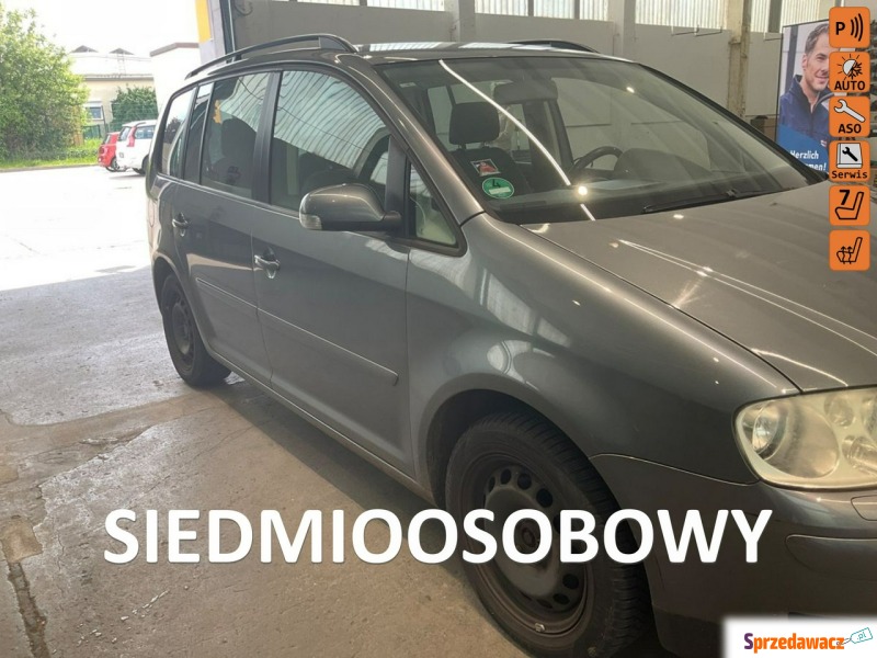 Volkswagen Touran - 1,9 TDI, 7 miejsc,ESP,CLI... - Samochody osobowe - Wejherowo