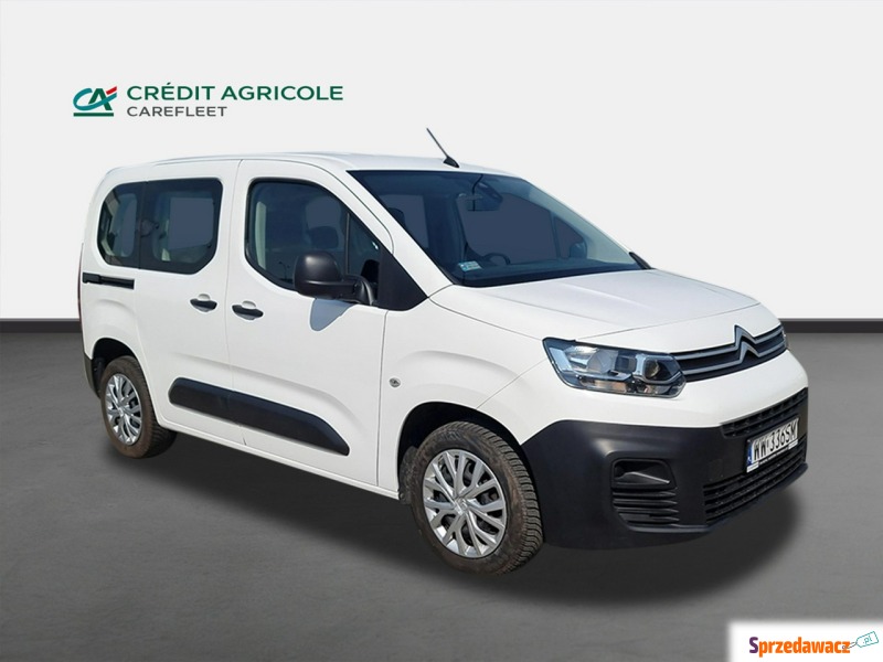 Citroen Berlingo  Minivan/Van 2020,  1.5 diesel - Na sprzedaż za 71 800 zł - Janki