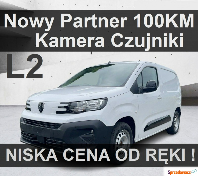 Peugeot Partner - Nowy Partner 100KM Kamera D... - Dostawcze i ciężarowe - Szczecinek