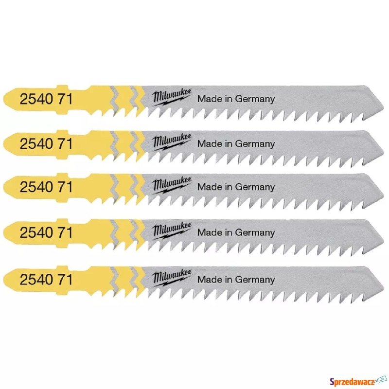 Zestaw brzeszczotów Milwaukee 75/3 mm (5 sztuk) - Akcesoria do elektro... - Zielona Góra