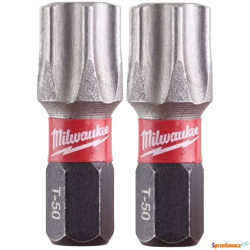 Bit Milwaukee Shockwave TX50 25 mm (2 sztuki) - Akcesoria do elektro... - Łódź