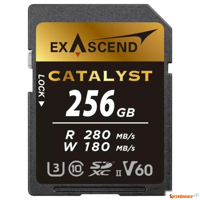 ExAscend 256GB SDXC Catalyst UHS-II V60 U3 - Karty pamięci, czytniki,... - Sochaczew