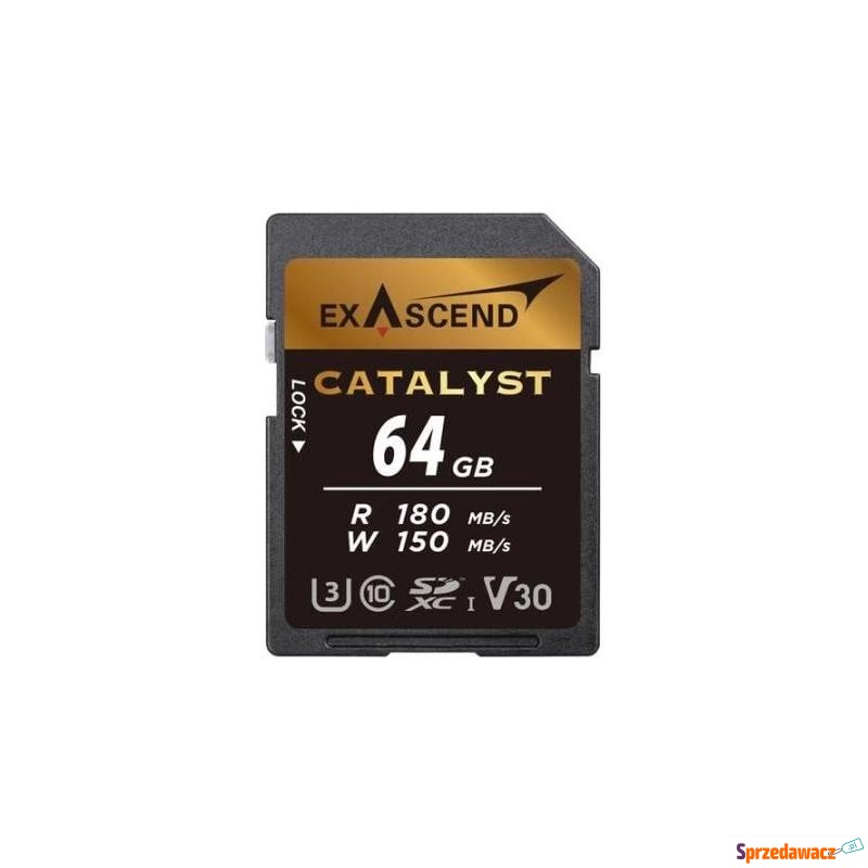 ExAscend 64GB SDXC Catalyst UHS-I V30 U3 - Karty pamięci, czytniki,... - Głogów