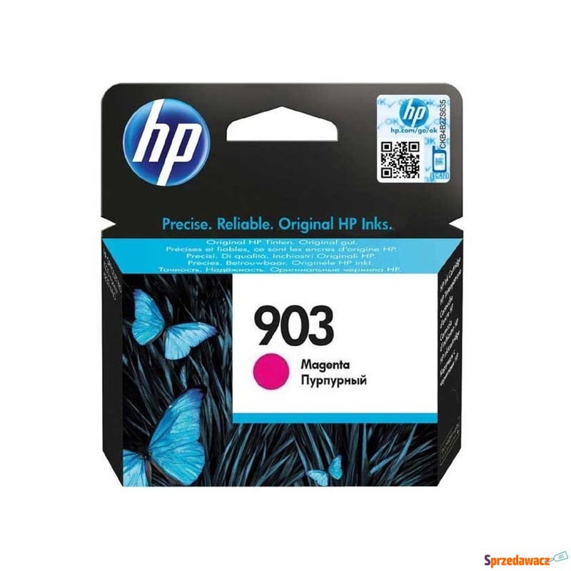 Oryginalny tusz HP 903 purpurowy...