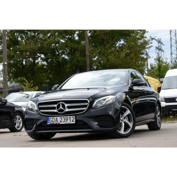 Mercedes E CLASS 2018 prod. SalonPl*1Wł*ASO*4x4*Fvat23%*Burmester*Kamery360*9G