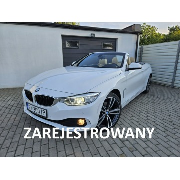 BMW 428 - 2.0 turbo 245KM 4x4 benzyna CABRIO automat BEZWYPADEK zadbany