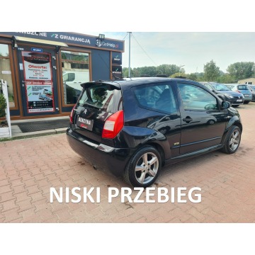 Citroen C2 / 1.4 benzyna 75 ps / Salon Polska / VTR / Niski Przebieg