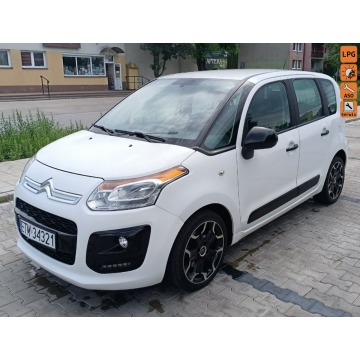 Citroen C3 Picasso - LPG, Niski przebieg, Serwisowany, LED, Alufelgi