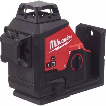 Akumulatorowy laser krzyżowy Milwaukee M12 3PL-401C