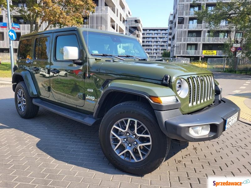 Jeep WRANGLER 2021 prod. / 2022 1rej. 100% Be... - Samochody osobowe - Warszawa