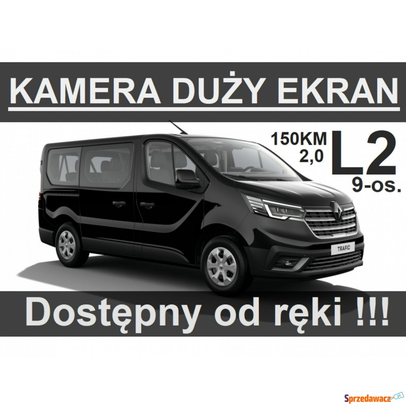 Renault Trafic - L2 150KM 2,0  Full Led Kamera... - Samochody osobowe - Szczecinek