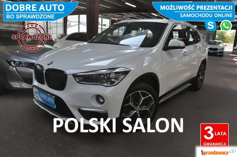 BMW X1  SUV 2019,  1.5 benzyna - Na sprzedaż za 108 800 zł - Mysłowice