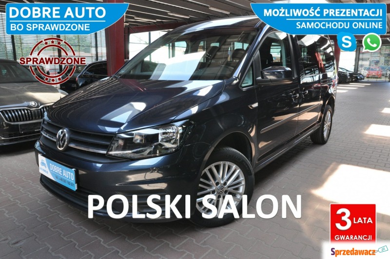 Volkswagen Caddy - 2.0 150KM 7 OSOBOWY, 37tyś... - Samochody osobowe - Mysłowice