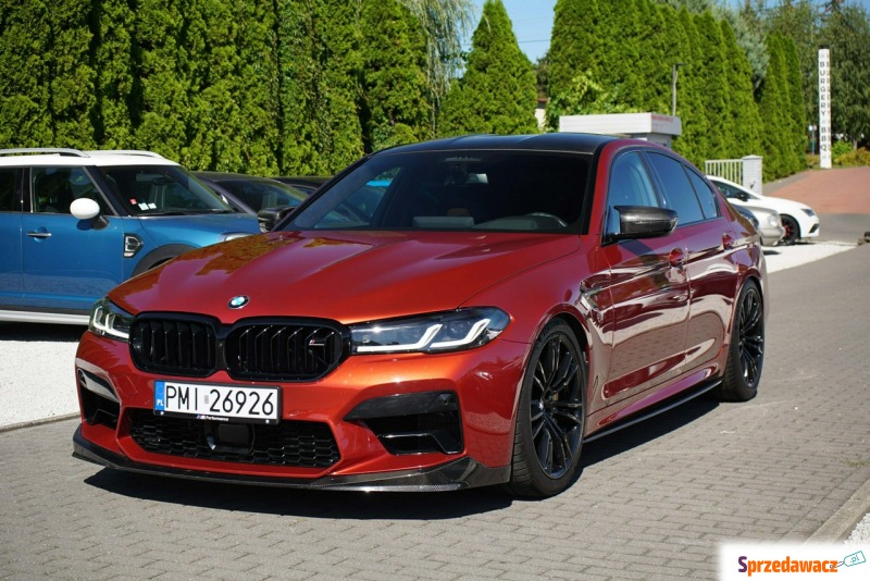 BMW M5  Sedan/Limuzyna 2021,  4.4 benzyna - Na sprzedaż za 385 000 zł - Przeźmierowo