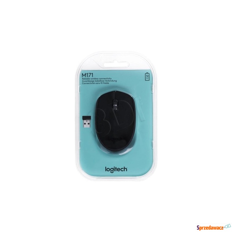 Mysz Logitech M171 910-004424 (optyczna; 1000... - Myszki - Kalisz