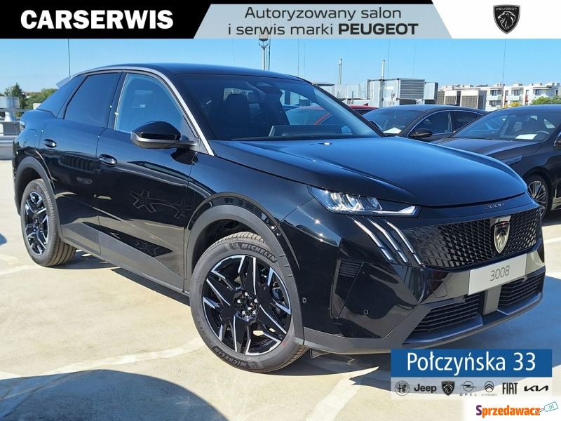 Peugeot 3008  SUV 2024,  1.2 benzyna - Na sprzedaż za 173 195 zł - Warszawa