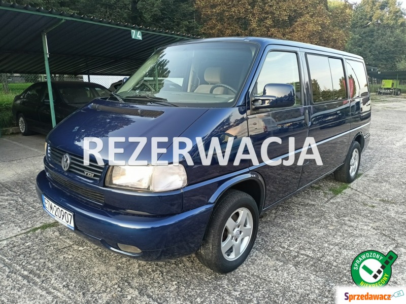 Volkswagen Multivan - MULTIVAN, zadbany 2,5TDI - Samochody osobowe - Tomaszów Mazowiecki