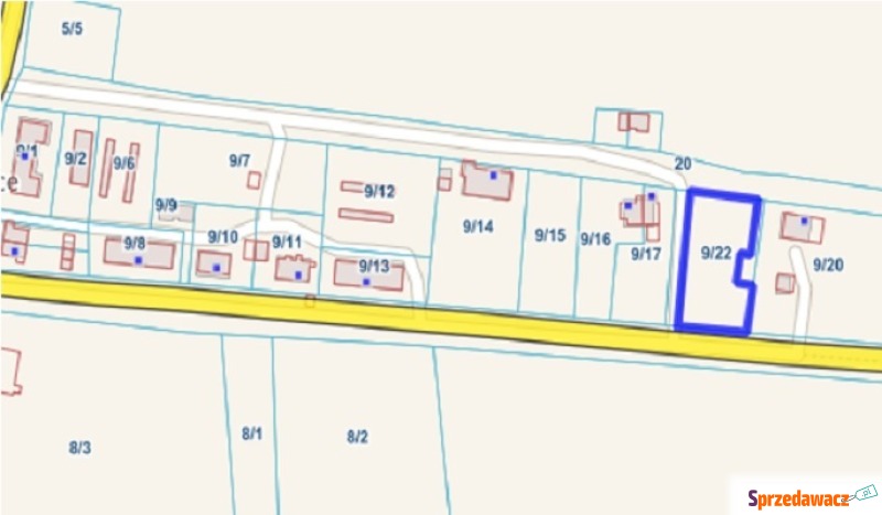 Działka budowlana na sprzedaż, 1615m², Trankwice - Działki na sprzedaż - Trankwice