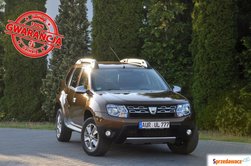 Dacia Duster  SUV 2015,  1.2 benzyna - Na sprzedaż za 37 900 zł - Ostrów Mazowiecka