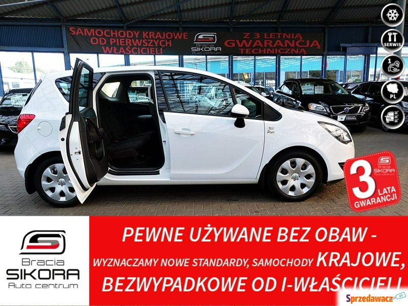 Opel Meriva  Minivan/Van 2017,  1.4 benzyna - Na sprzedaż za 47 900 zł - Mysłowice