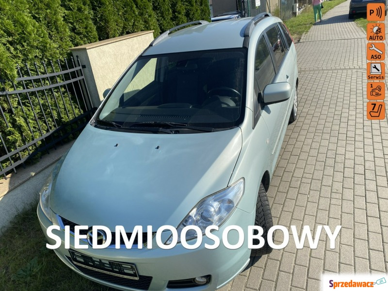 Mazda 5 - Benzyna, klimatronik, 7 miejsc, czujniki... - Samochody osobowe - Wejherowo