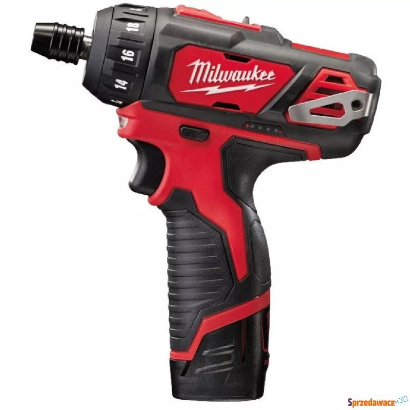 Wiertarko-wkrętarka Milwaukee M12 BD-202C (+ 2x... - Wiertarki, młotowiertarki - Kraśnik