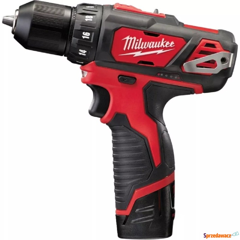 Wiertarko-wkrętarka Milwaukee M12 BDD-202X (+... - Wiertarki, młotowiertarki - Gdynia