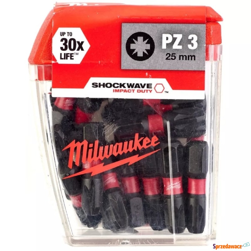 Zestaw bitów Milwaukee Shockwave CD Tic Tac PZ3... - Akcesoria do elektro... - Radom