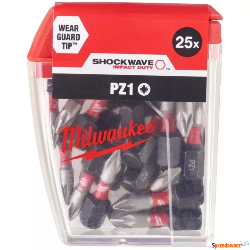 Zestaw bitów Milwaukee Shockwave CD Tic Tac PZ1... - Akcesoria do elektro... - Kętrzyn