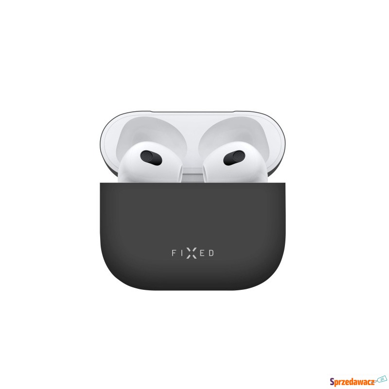 Etui Fixed Silky do Apple Airpods 3, czarne - Akcesoria i części - Kraków