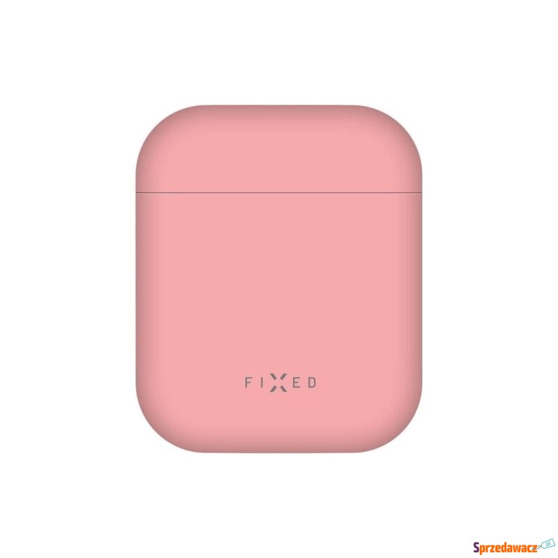 Etui Fixed Silky do Apple AirPods, różowe - Akcesoria i części - Elbląg