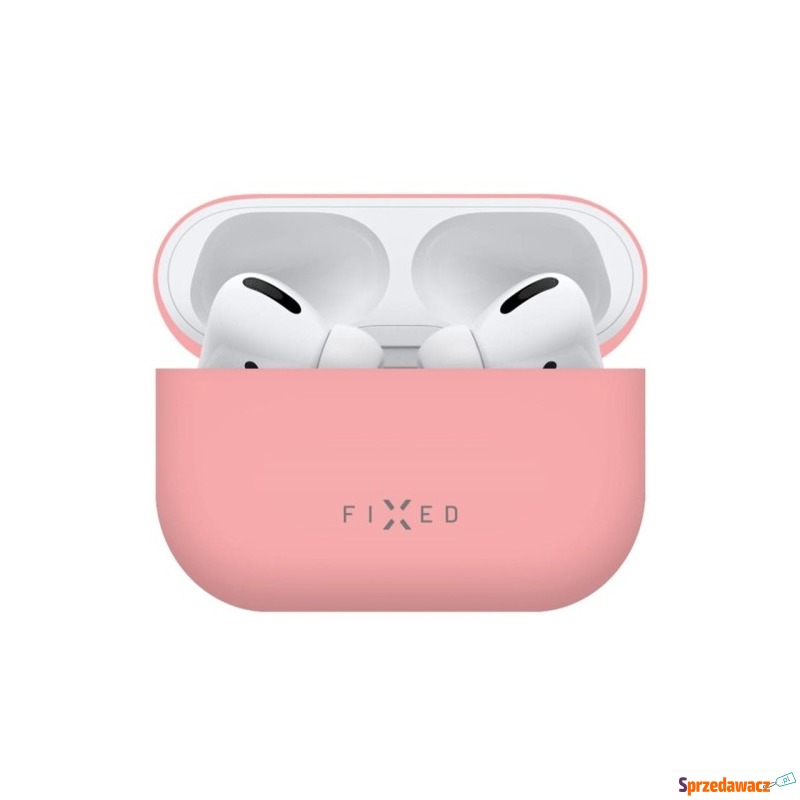 Etui Fixed Silky do Apple AirPods Pro 2, różowy - Akcesoria i części - Włocławek