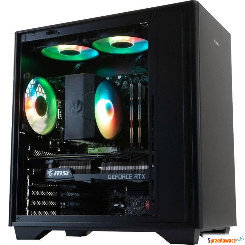 Komputer Adax Draco Core i3-13100F, 16 GB, GeForce... - Komputery stacjonarne - Ełk