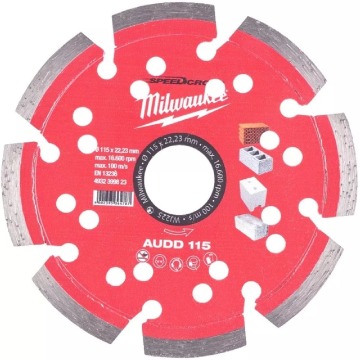 Tarcza diamentowa Milwaukee Speedcross AUDD 115 mm