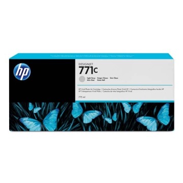 HP oryginalny ink / tusz B6Y14A, HP 771C, light gray, 775ml, HP Designjet Z6200, Z6600, Z6800