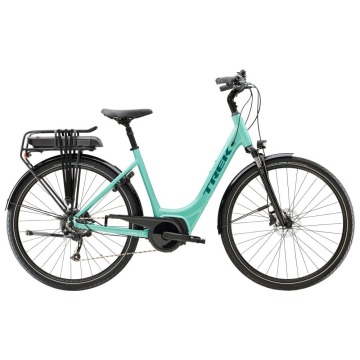 Trek Verve + 2 Lowstep 2023 400Wh Blue Sage XS