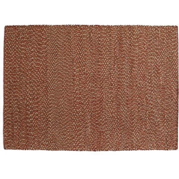 Dywan Braided 200 x 300 cm czerwony