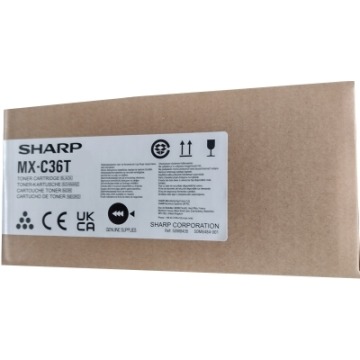 Toner Oryginalny Sharp MX-C36TC (MXC36TC) (Błękitny) - DARMOWA DOSTAWA w 24h