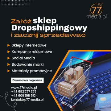 Gotowy sklep dropshippingowy z reklamą - zacznij sprzedawać dziś!