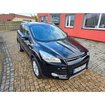 Ford Kuga - wersja TITANIUM - bardzo zadbana - roczna Gwarancja ! - 2016 - Diesel