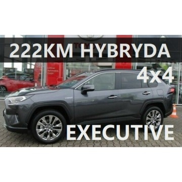 Toyota RAV-4 - Executive 4X4 222KM Hybryda Systemy bezp, Dostępny od ręki ! 2410zł