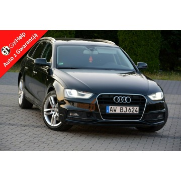 Audi A4 -  S-line Radar ACC  Skóry BI-Xenon Ledy Navi 2xPDC Keylessgo el.klapa