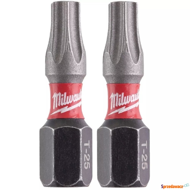 Bit Milwaukee Shockwave TX25 25 mm (2 sztuki) - Akcesoria do elektro... - Opole