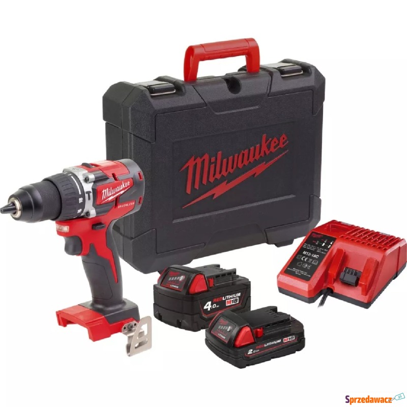 Zestaw combo Milwaukee M18 CBLPD-422C Fuel Po... - Wiertarki, młotowiertarki - Tarnów