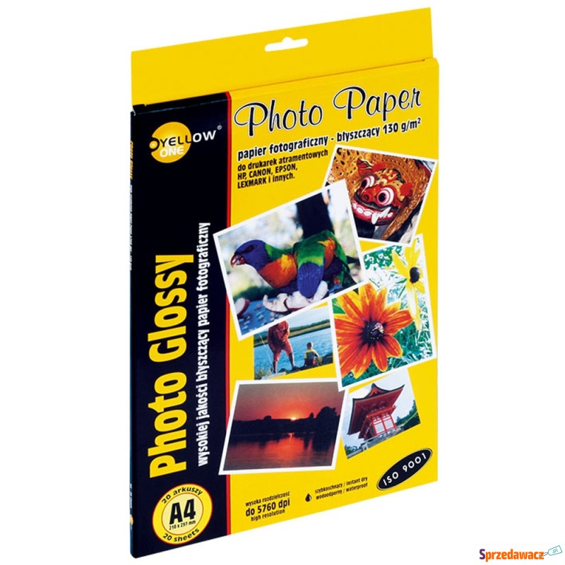 Papier A4 photo gloss 130g a20 - Papiery specjalistyczne - Chorzów