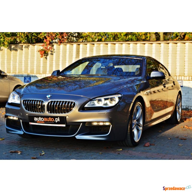 BMW Seria 6  Coupe/Sportowy 2016,  3.0 benzyna - Na sprzedaż za 139 900 zł - Warszawa