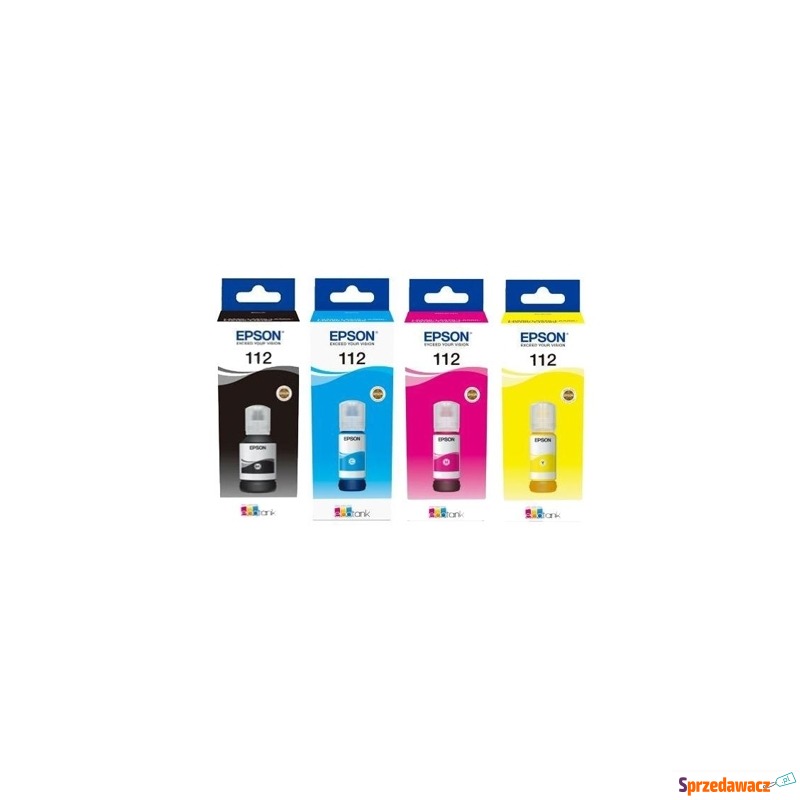 Tusze Oryginalne Epson 112 CMYK (112CMYK) (ko... - Tusze, tonery - Kołobrzeg