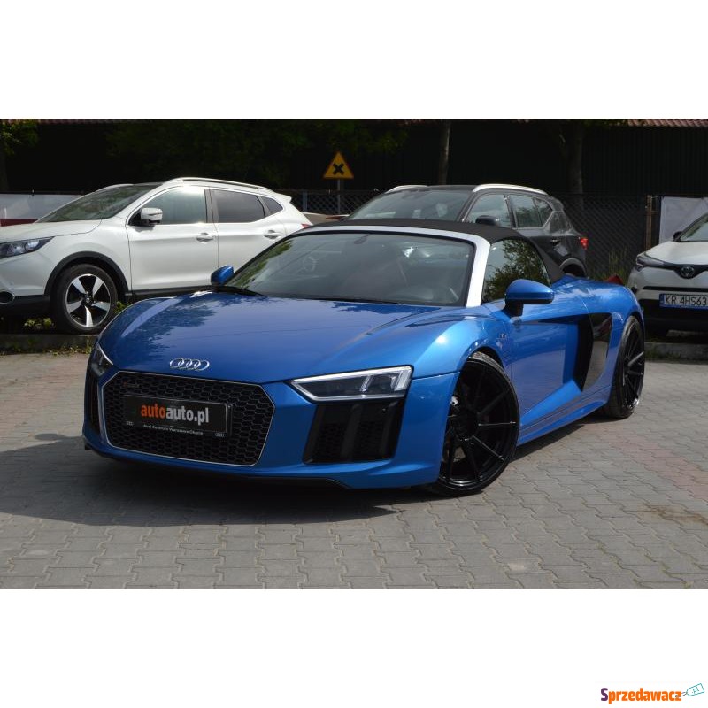 Audi R8  Kabriolet 2017,  5.2 benzyna - Na sprzedaż za 599 871 zł - Warszawa